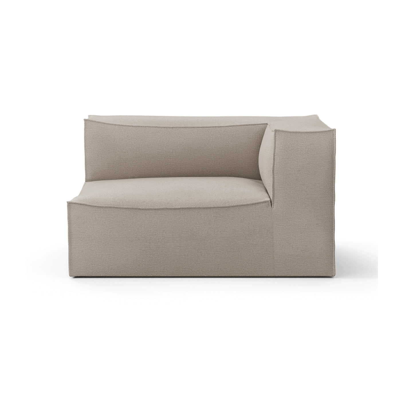 ferm LIVING Catena modualr sofa in cotton linen. Made to order from someday designs.