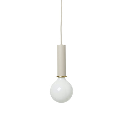 ferm LIVING Collect Lighting Socket Pendant High. Shop online at somedaydesigns.co.uk #colour_light-grey