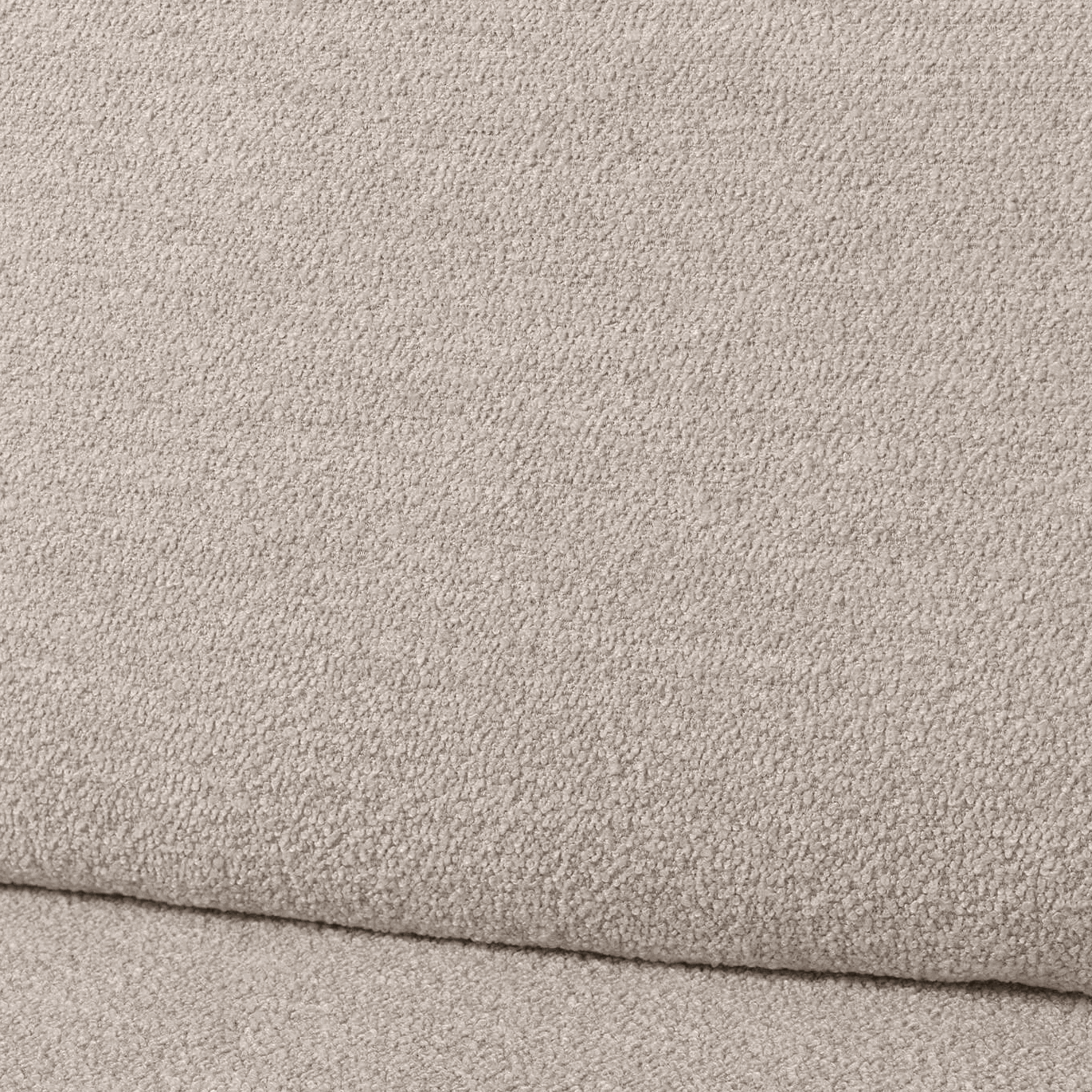 ferm LIVING Catena 3 seater modular sofa soft boucle. #colour_soft-boucle-natural