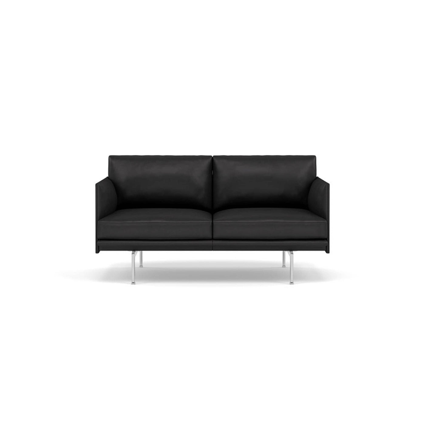  Muuto Outline Studio Sofa. #colour_black-refine-leather