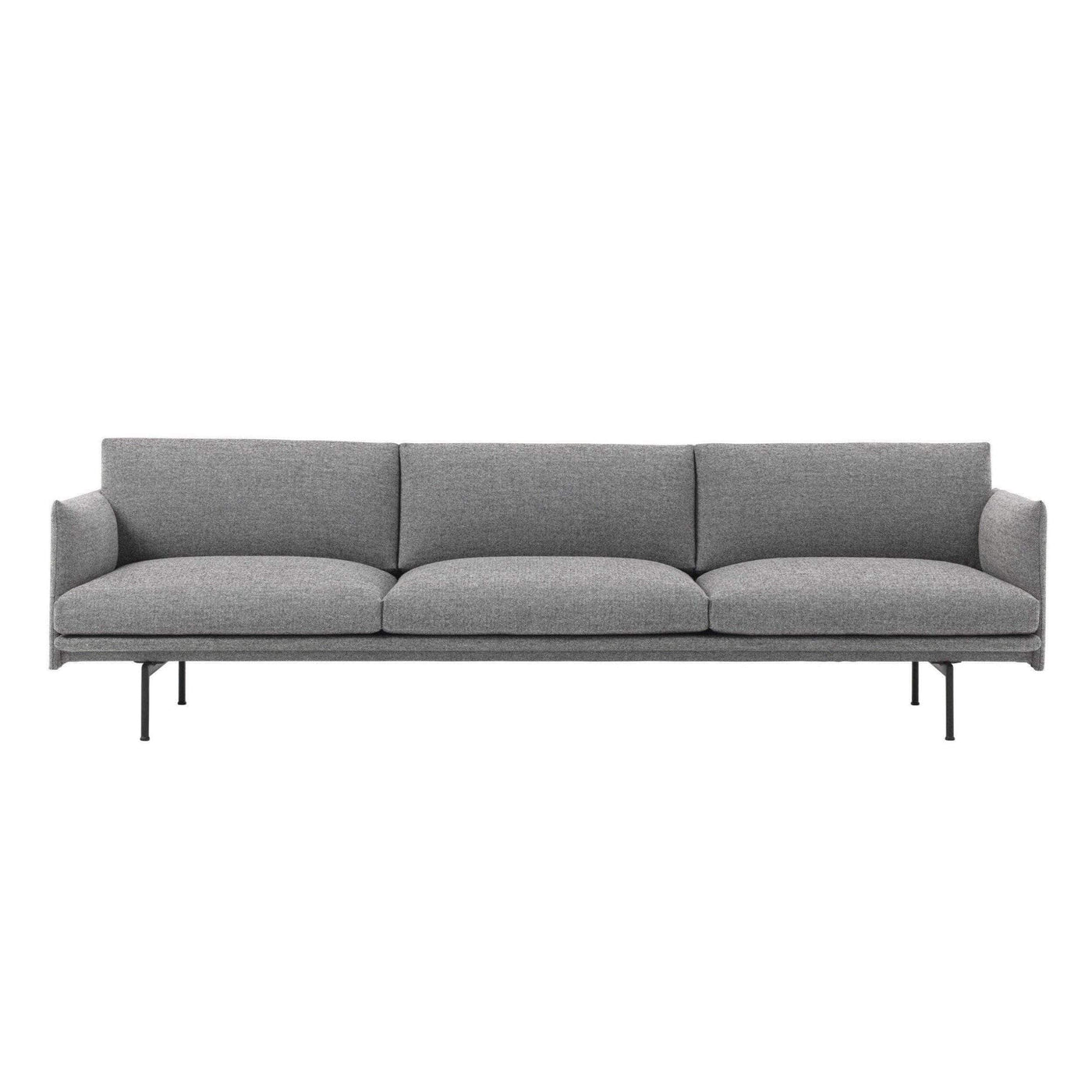 muuto outline 3.5 seater sofa hallingdal 166 available at someday designs. #colour_hallingdal-166