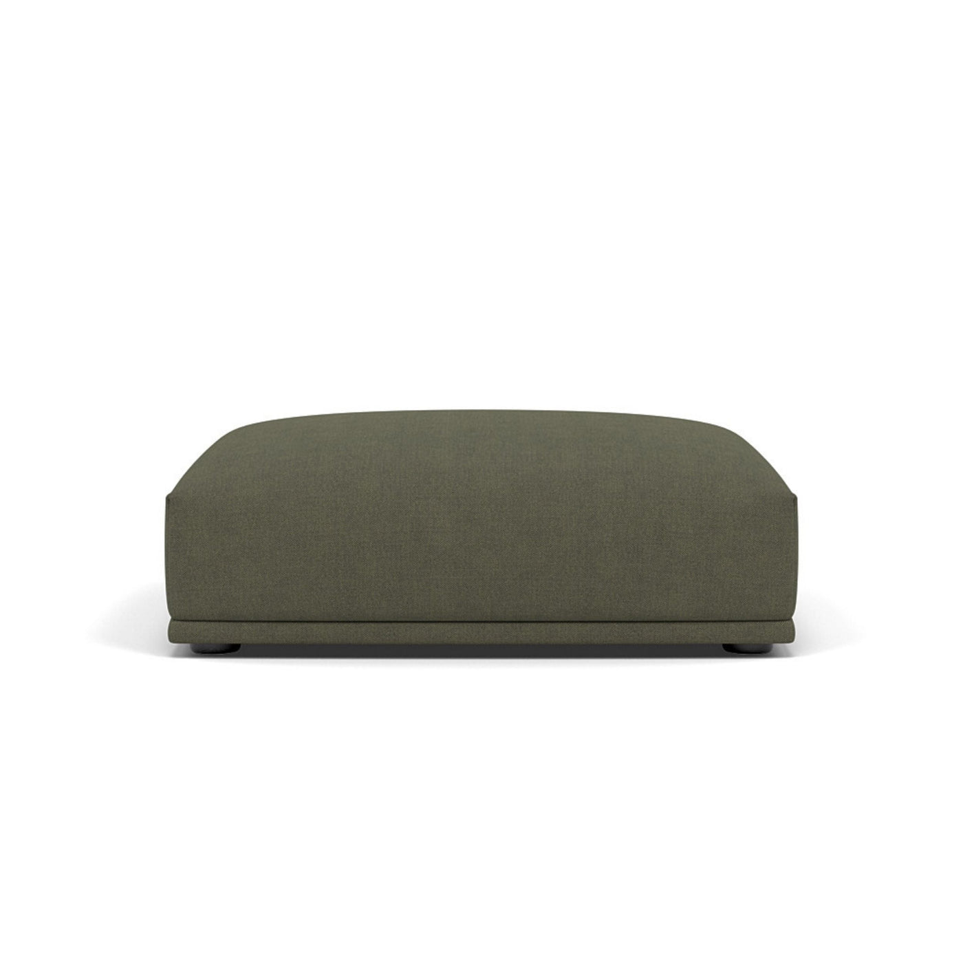 Muuto Connect Modular Sofa System, module h, long ottoman, fiord 961 fabric. Available from someday designs. #colour_fiord-961