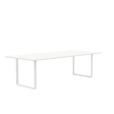 Muuto 70/70 table 108x255cm in white/white. Shop online at someday designs   #colour_white-white