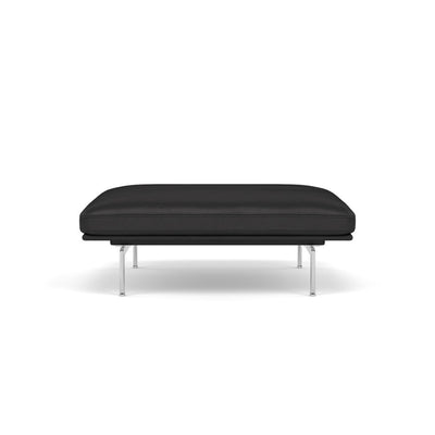 Muuto Outline Pouf, made to order at someday designs. #colour_black-refine-leather