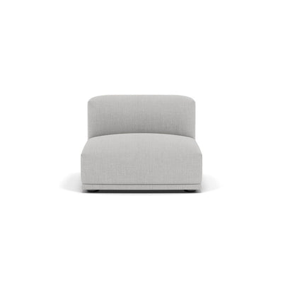 Muuto Connect Modular Sofa System, module d, short centre, remix 123 grey fabric. Available from someday designs. #colour_remix-123