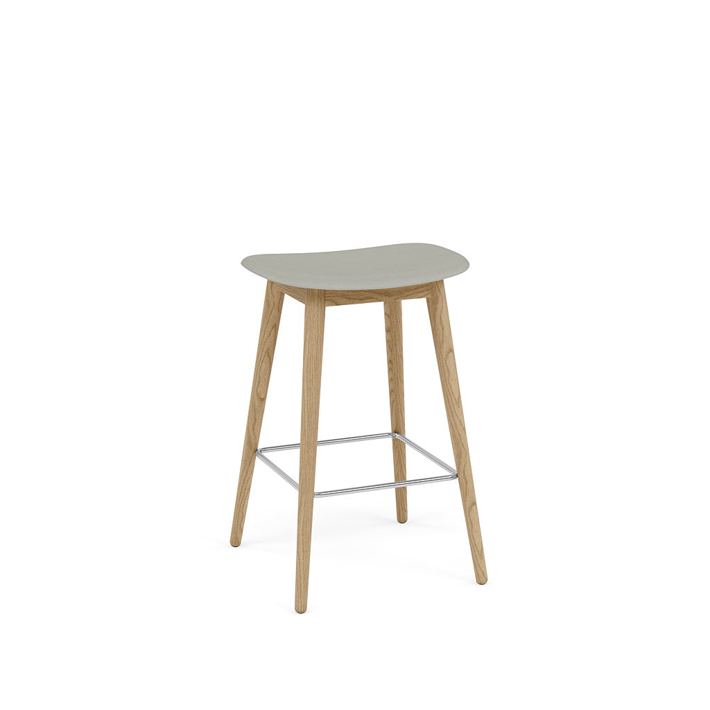 muuto fiber counter stool wood base, available at someday designs. 