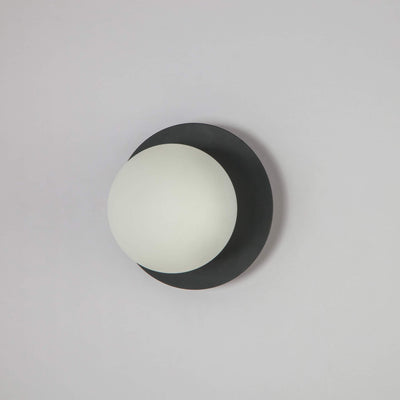 houseof opal disk wall light. British design at someday designs. #colour_charcoal-grey