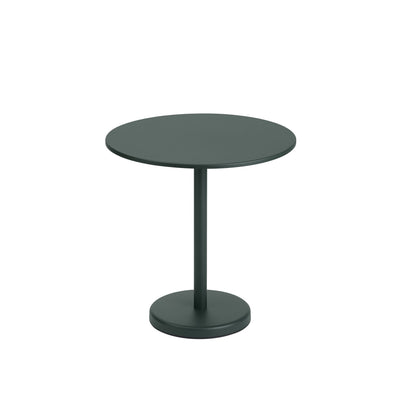 Muuto Linear Steel Cafe Table. Shop online at someday designs. #colour_dark-green