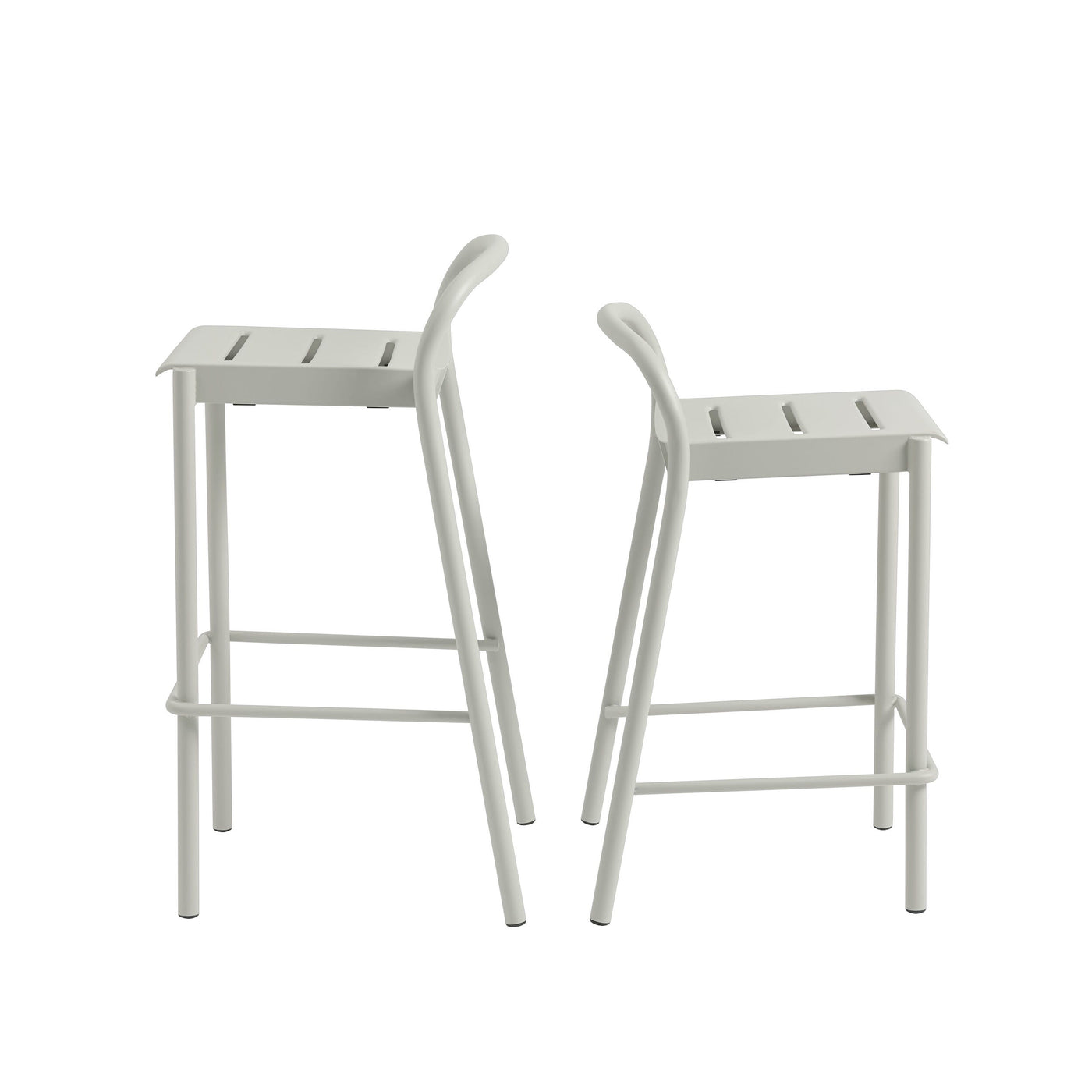 Muuto Linear Steel Counter Stool. Shop outdoor furniture at someday designs. #colour_grey
