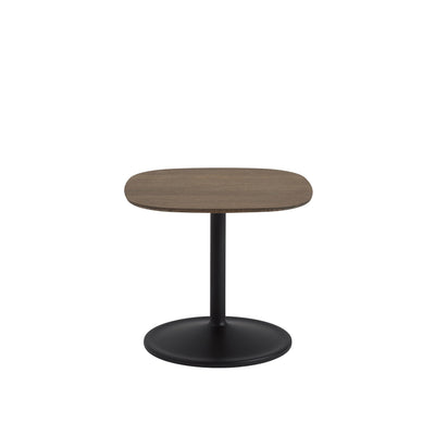 Muuto Soft side table Ø45 x 40cm high. Shop online at someday designs. #colour_solid-smoked-oak-black