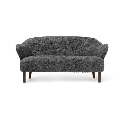 By Lassen Ingeborg sofa with smoked oak legs. Made to order from someday designs. #colour_sheepskin-anthracite