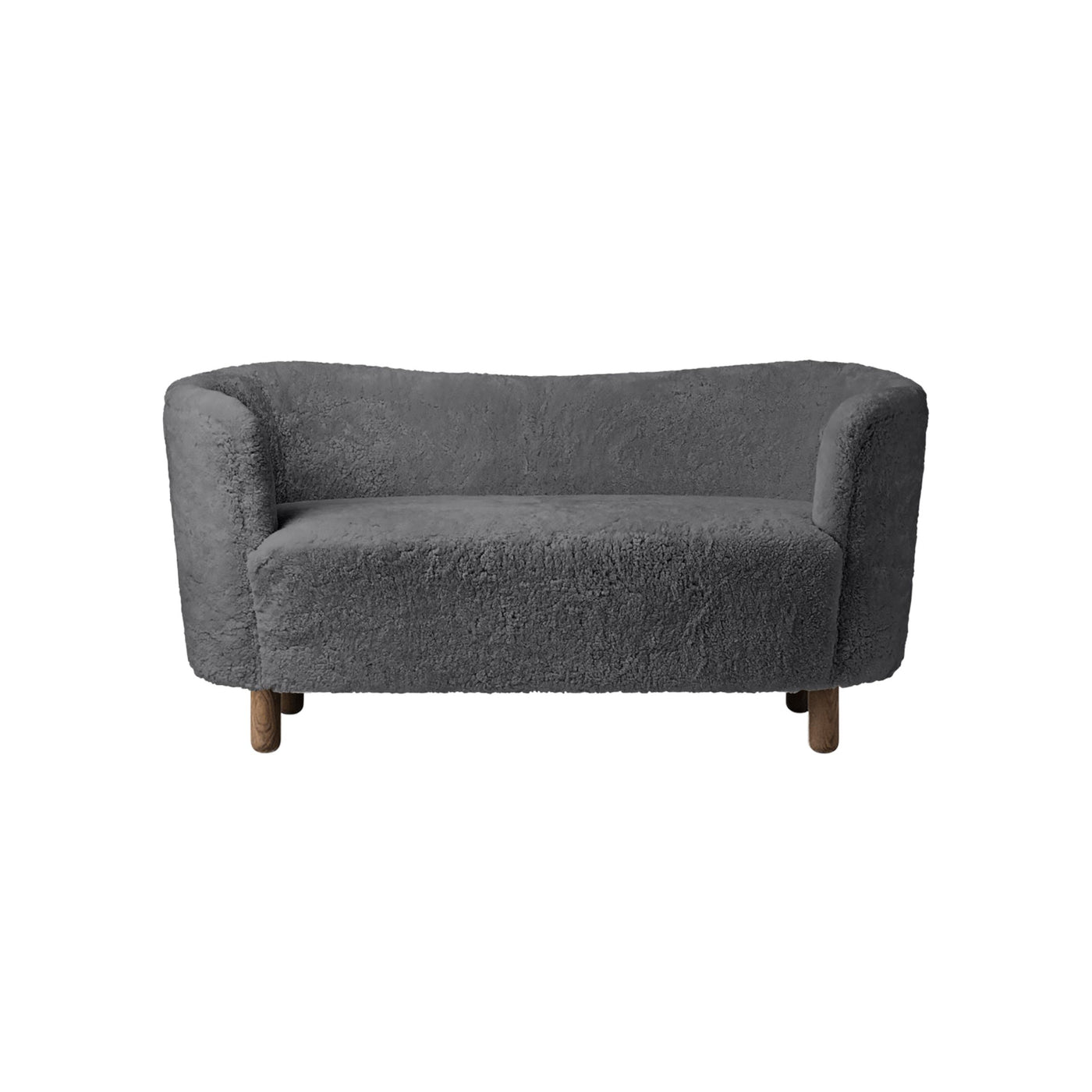By Lassen Mingle sofa with smoked oak legs. Made to order from someday designs. #colour_sheepskin-anthracite