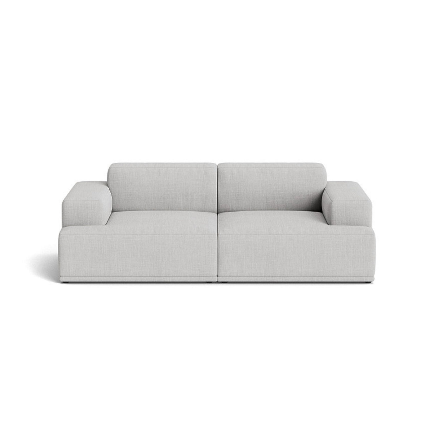 Muuto Connect Soft Modular 2 Seater Sofa, configuration 1. made-to-order from someday designs. #colour_remix-123