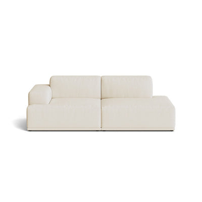 Muuto Connect Soft Modular 2 Seater Sofa, configuration 2. made-to-order from someday designs. #colour_balder-612