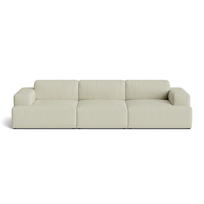 Muuto Connect Soft Modular 3 Seater Sofa, configuration 1. Made-to-order from someday designs. #colour_balder-912