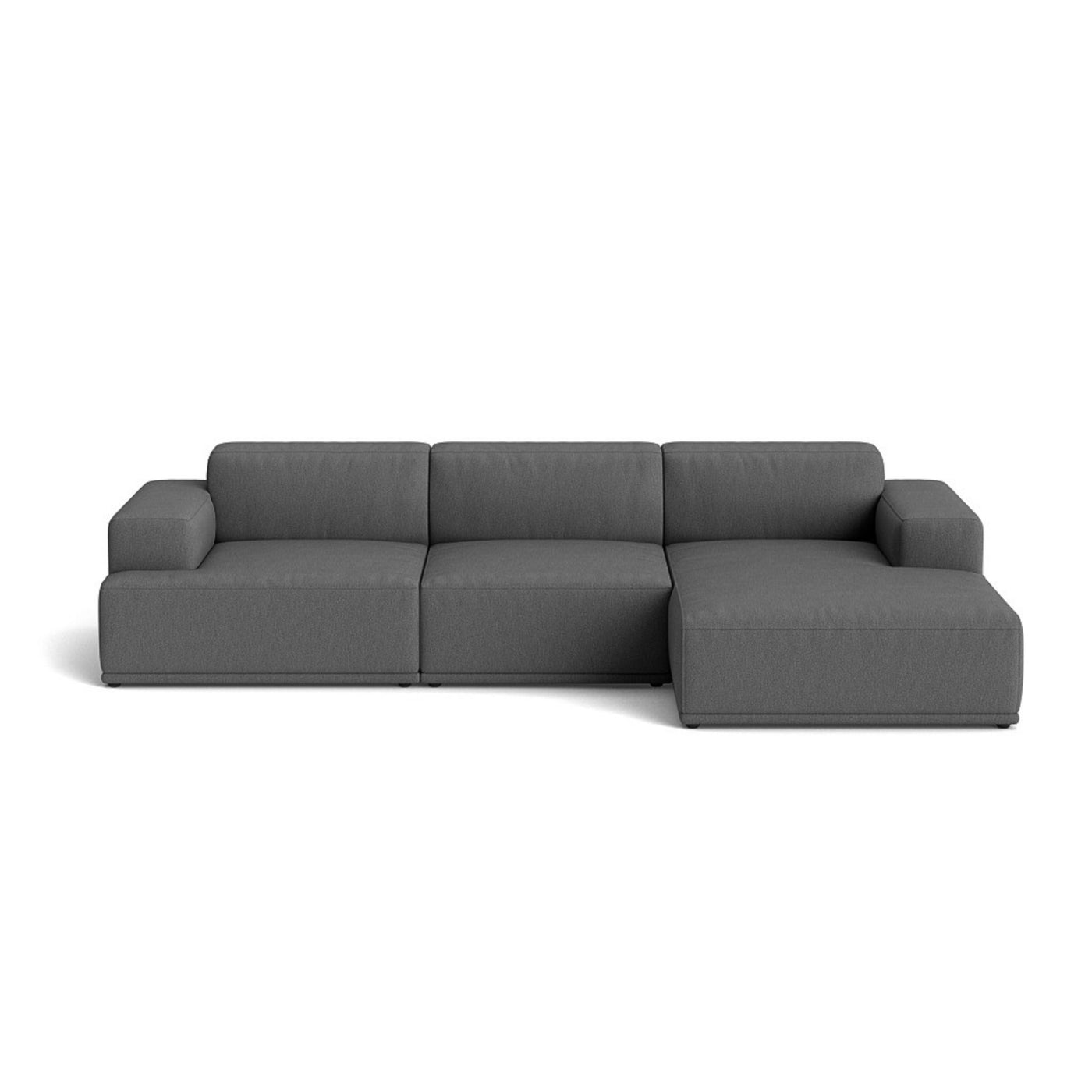 Muuto Connect Soft Modular 3 Seater Sofa, configuration 3. Made-to-order from someday designs. #colour_clay-13