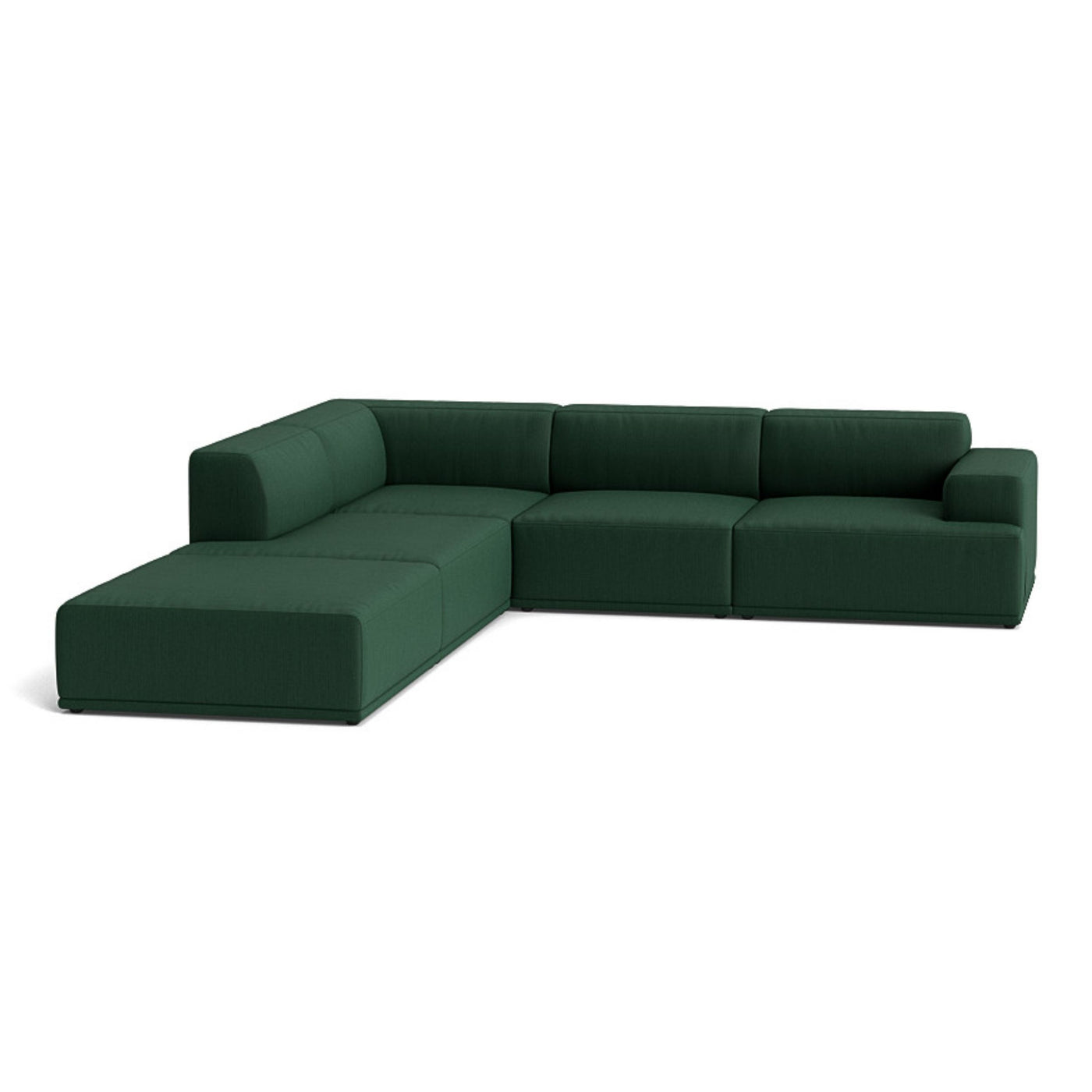 Muuto Connect Soft Modular Corner Sofa, configuration 1. Made-to-order from someday designs. #colour_balder-982