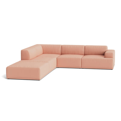 Muuto Connect Soft Modular Corner Sofa, configuration 1. Made-to-order from someday designs. #colour_steelcut-trio-515