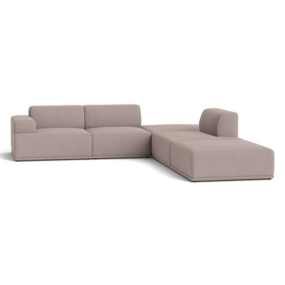Muuto Connect Soft Modular Corner Sofa, configuration 3. made-to-order from someday designs. #colour_re-wool-628