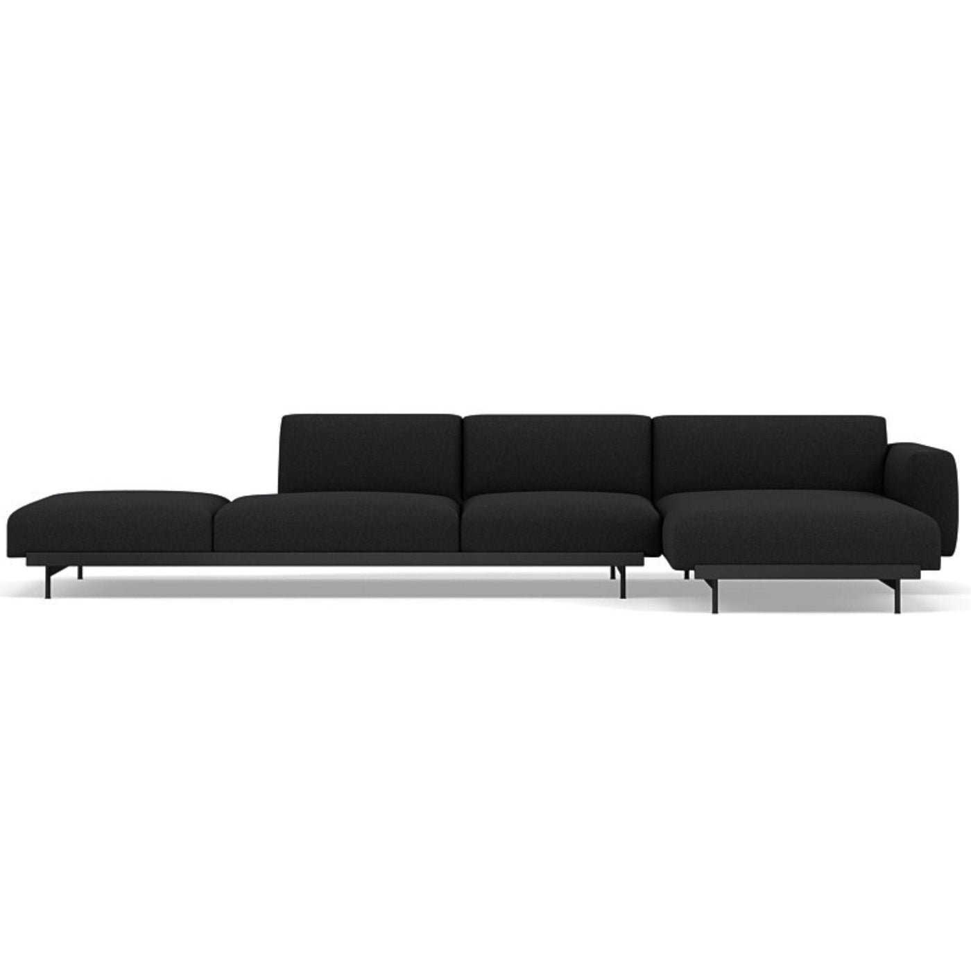 Muuto In Situ Modular 4 Seater Sofa configuration 4. Made to order from someday designs. #colour_divina-md-193