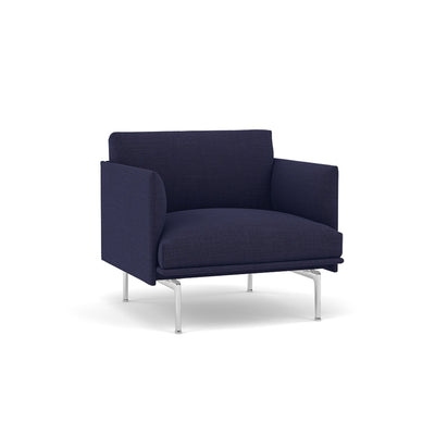 Muuto Outline Studio Chair, made to order from someday designs. #colour_canvas-684-blue