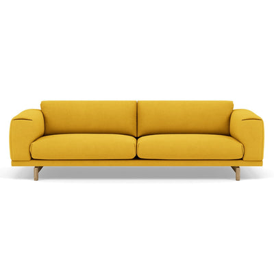 Muuto Rest Sofa in Hallingdal 457 yellow sofa. Made to order from someday designs. #colour_hallingdal-457