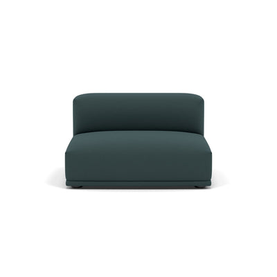 Muuto Connect Modular Sofa System, module c, long centre, steelcut 180 green fabric. Available from someday designs. #colour_steelcut-180