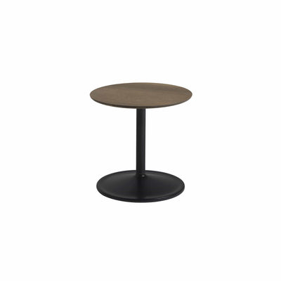Muuto Soft side table Ø41 x 40cm high. Shop online at someday designs. #colour_solid-smoked-oak-black