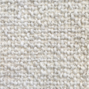 Off-white bouclé upholstery fabric made to order for Ferm Livings Rico sofa series. Order your free fabric swatches at someday designs. 