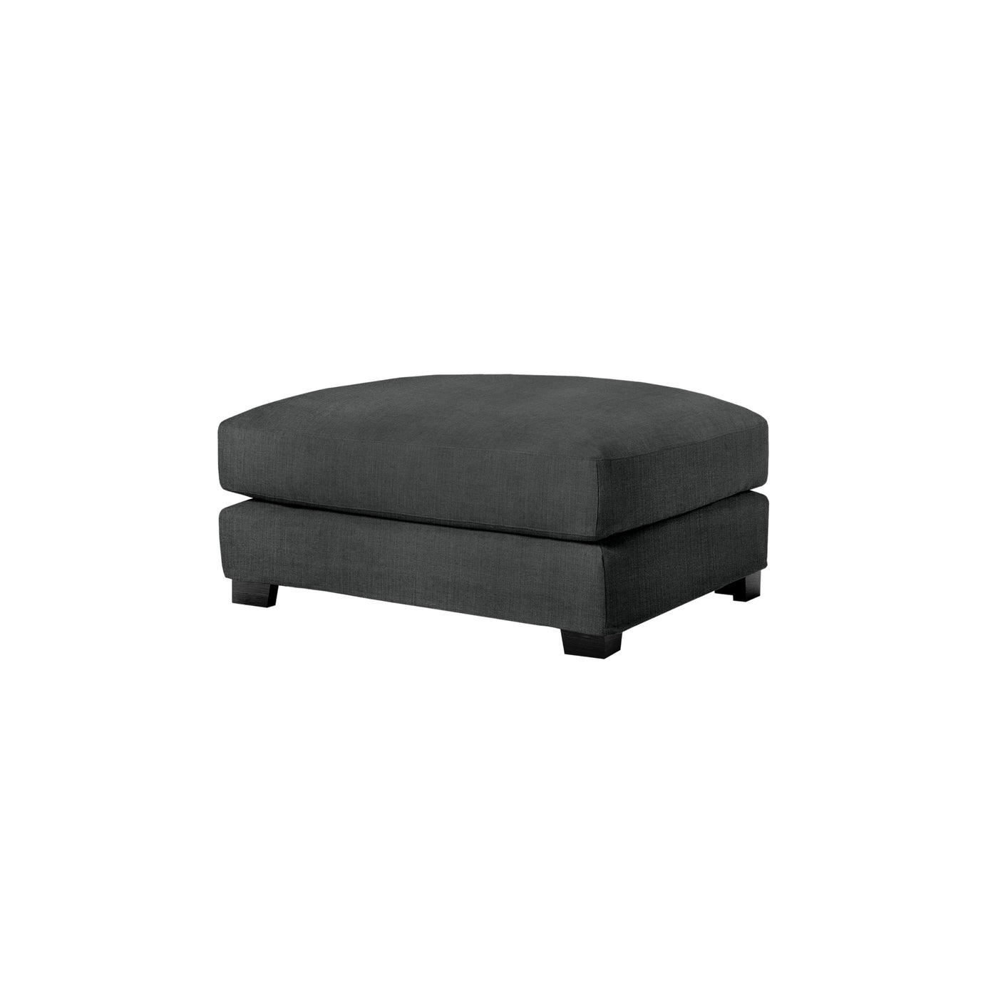 someday designs toft footstool in pure 02 grey with black legs. #colour_pure-02-grey