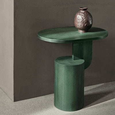 ferm living insert table Myrtle Green Stained lifestyle image | available from someday designs. #colour_myrtle-green-stained