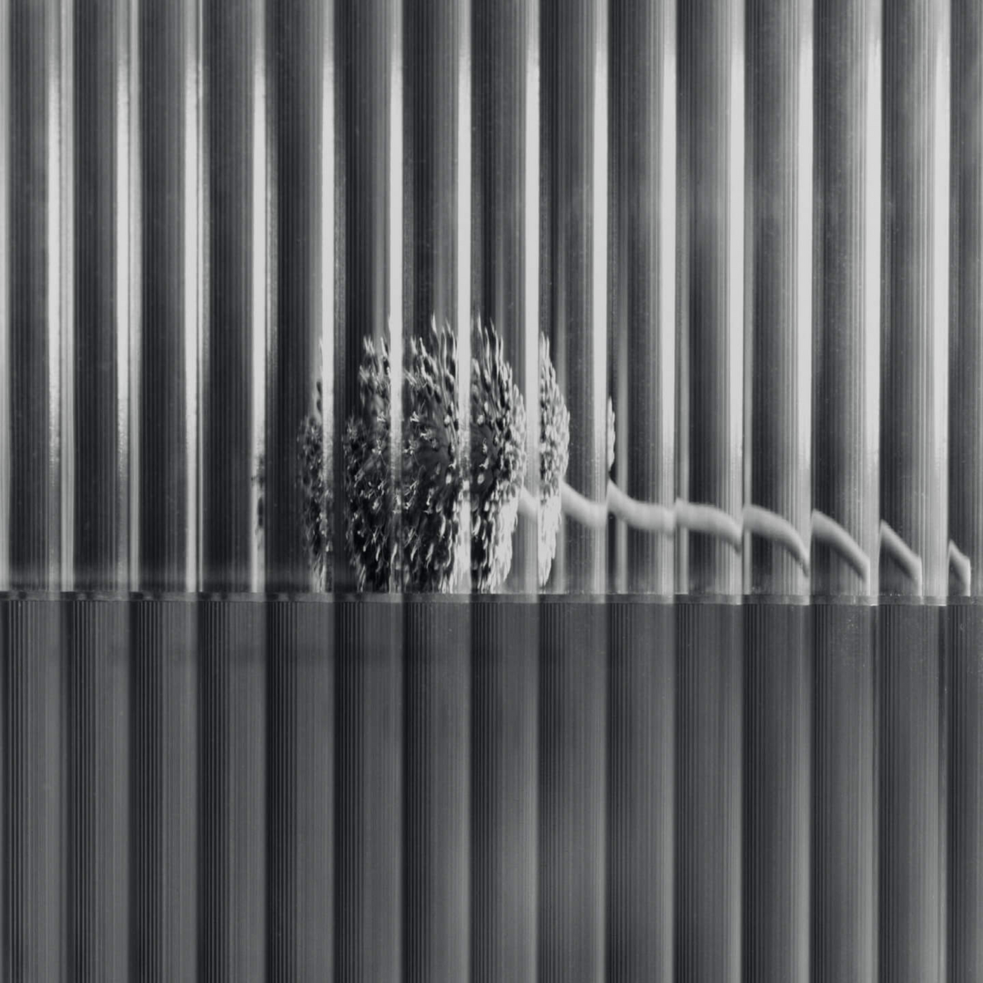 Ferm Living Haze Wall Cabinet Reeded Glass. Shop online at someday designs #colour_brushed-stainless-steel