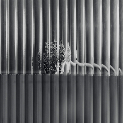 Ferm Living Haze Wall Cabinet Reeded Glass. Shop online at someday designs #colour_brushed-stainless-steel