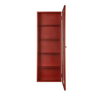 Ferm Living Haze Wall Cabinet in 35x100. Shop now at someday designs. #colour_oxide-red
