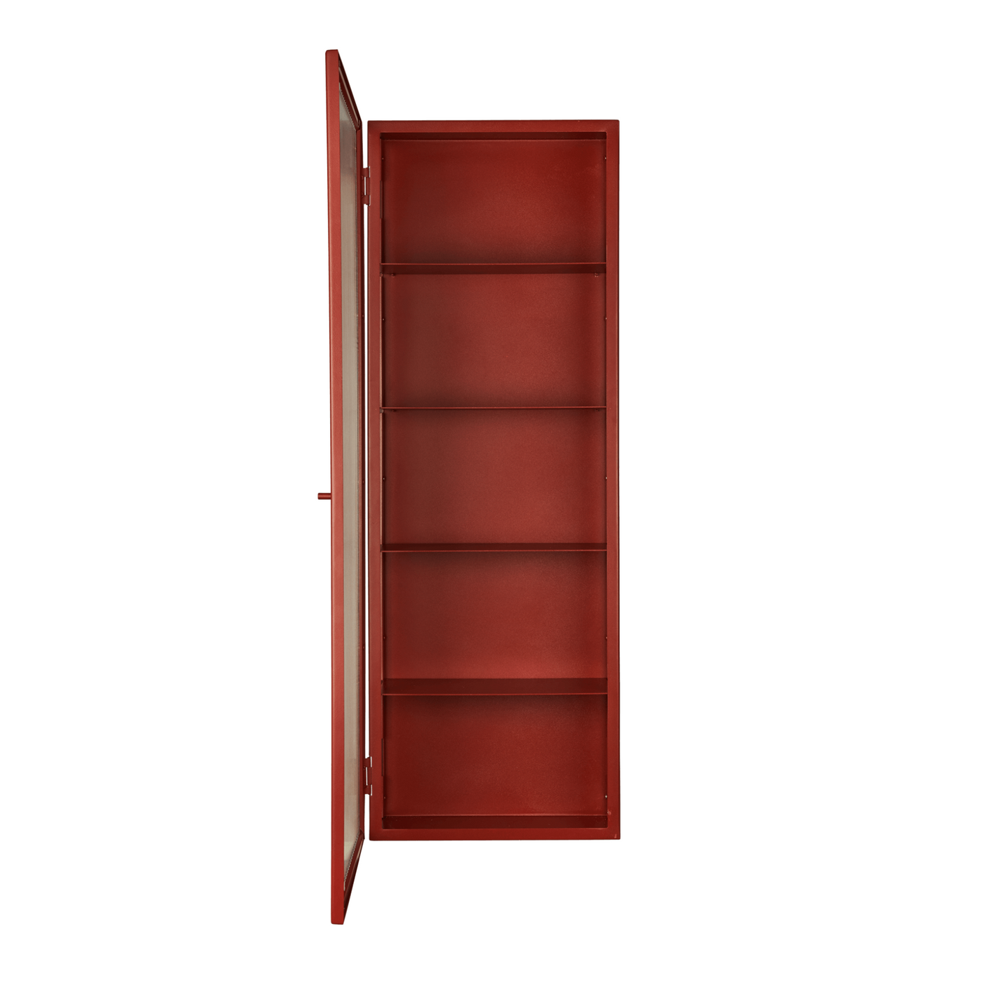 Ferm Living Haze Wall Cabinet in 35x100. Shop now at someday designs. #colour_oxide-red
