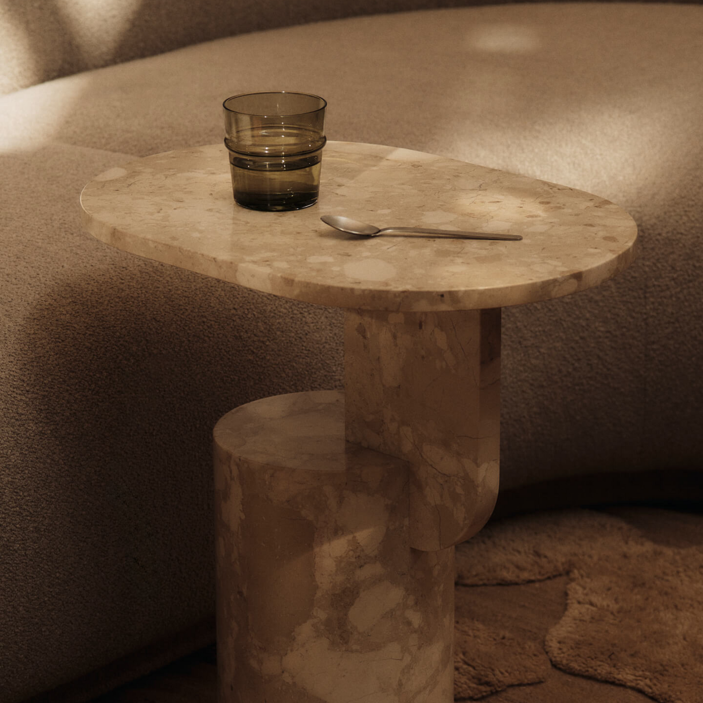 ferm living insert table stone sand | available from someday designs. #colour_sand