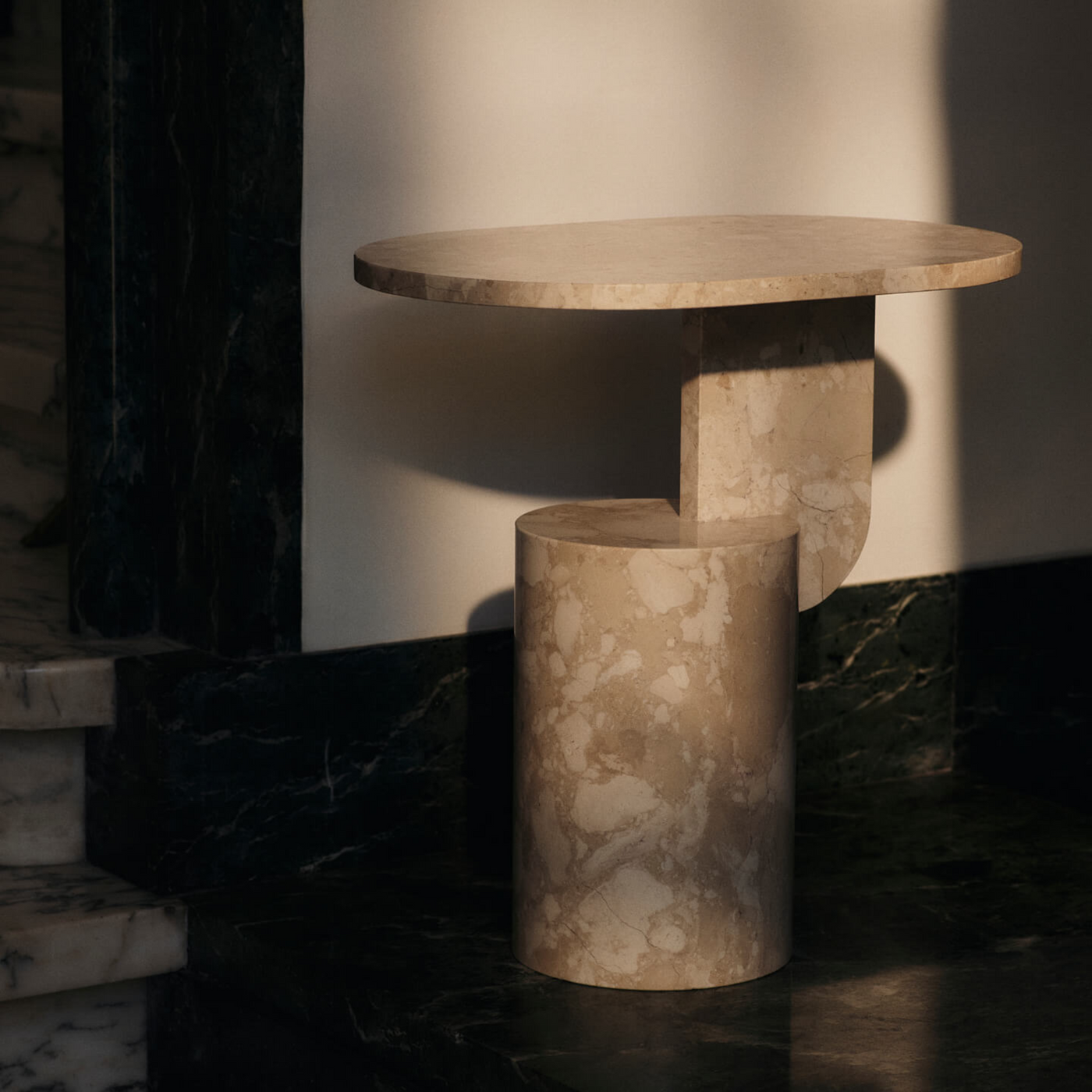 ferm living insert table stone sand | available from someday designs. #colour_sand