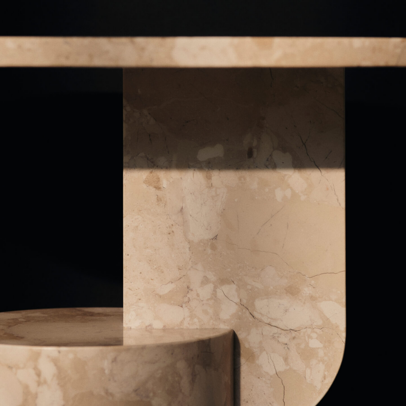 ferm living insert table stone sand | available from someday designs. #colour_sand