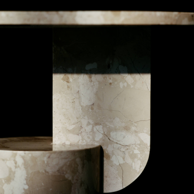 ferm living insert table stone sand | available from someday designs. #colour_sand