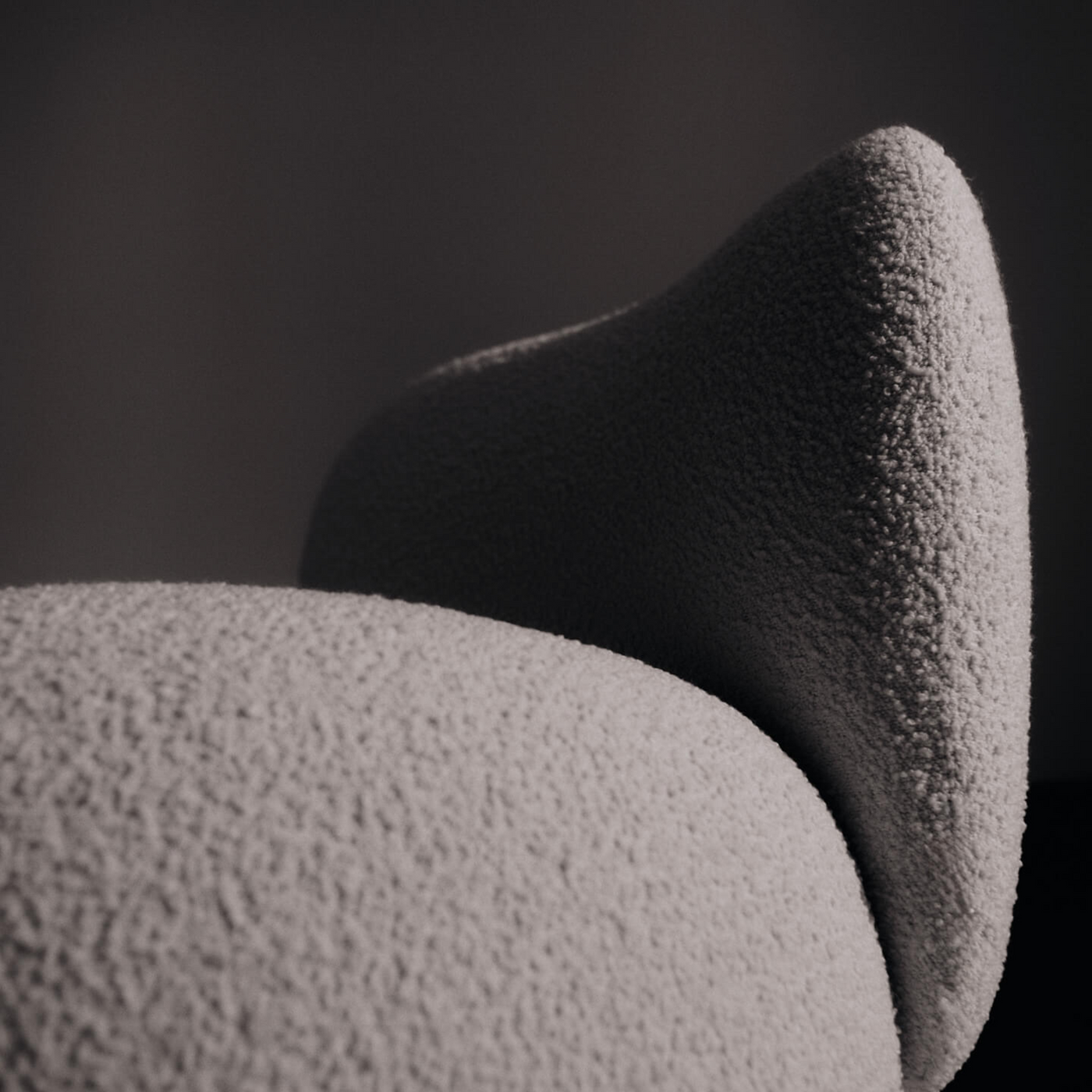 ferm LIVING Rico piccolo lounge, made to order from someday designs. #colour_off-white-nordic-boucle