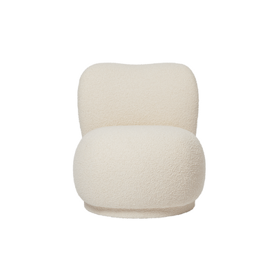 ferm LIVING Rico piccolo lounge, made to order from someday designs. #colour_off-white-nordic-boucle