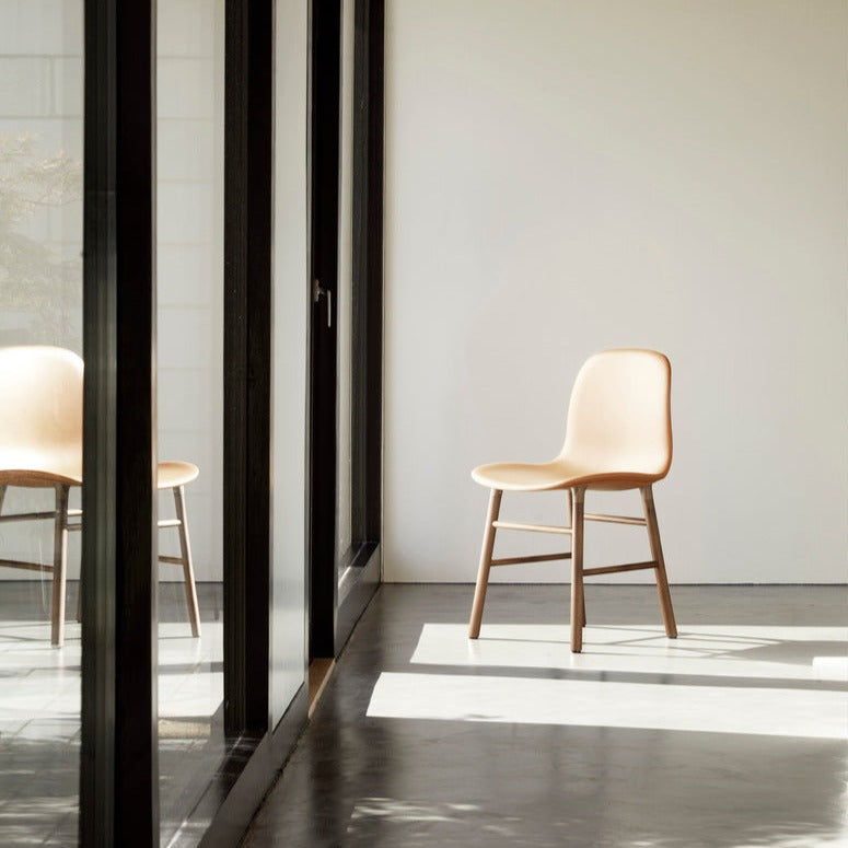 Normann Copenhagen Form Chair Wood at someday designs. #colour_ultra-brandy-41574