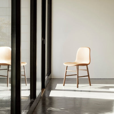 Normann Copenhagen Form Chair Wood at someday designs. #colour_ultra-brandy-41574