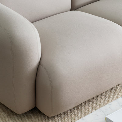 Normann Copenhagen Swell 2 Seater Sofa at someday designs. #colour_aquarius-ceres