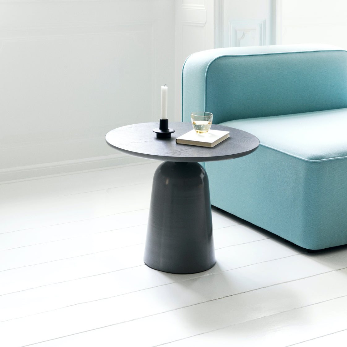Normann Copenhagen Turn Table at someday designs. #colour_grey