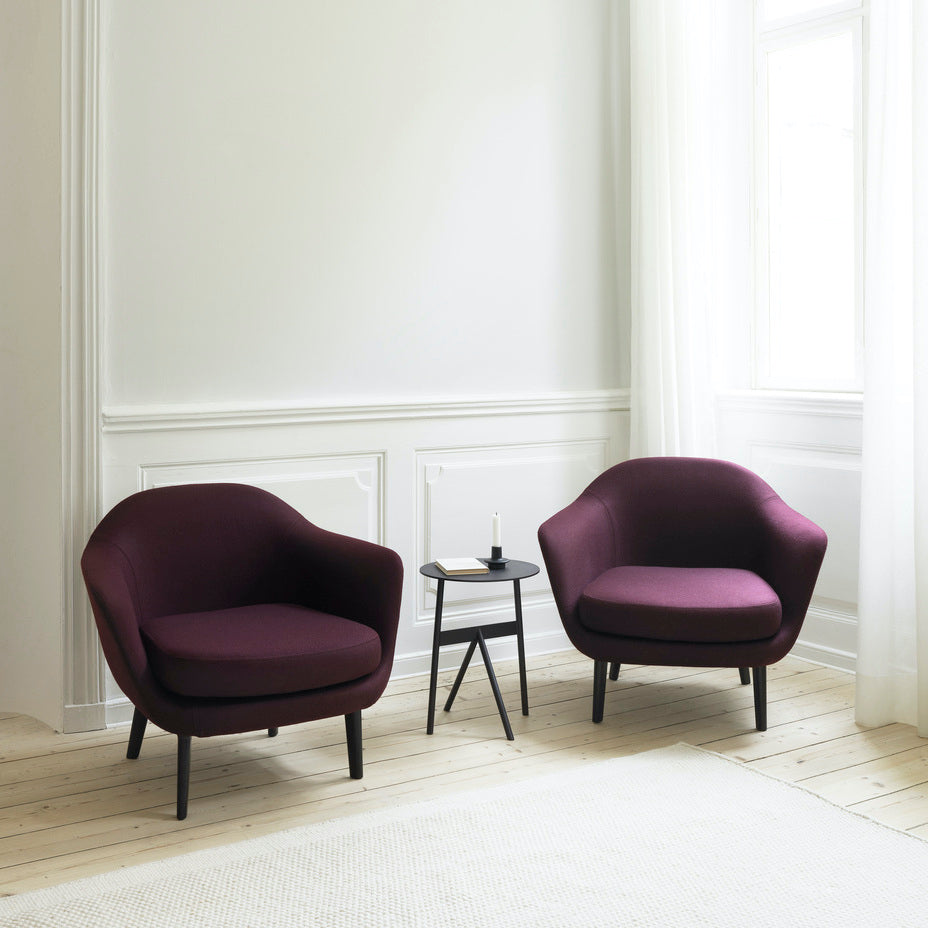 Normann Copenhagen Sum Armchair with aluminium base. Made to order at someday designs. #colour_synergy-process