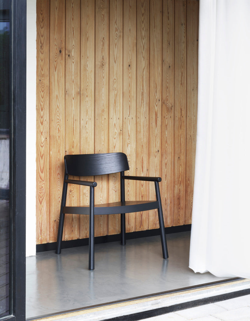 Normann Copenhagen Timb Lounge Chair at someday designs. #colour_black
