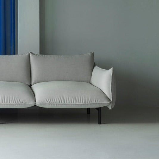 normann copenhagen ark 2 seater modular sofa #colour_steelcut-trio-205