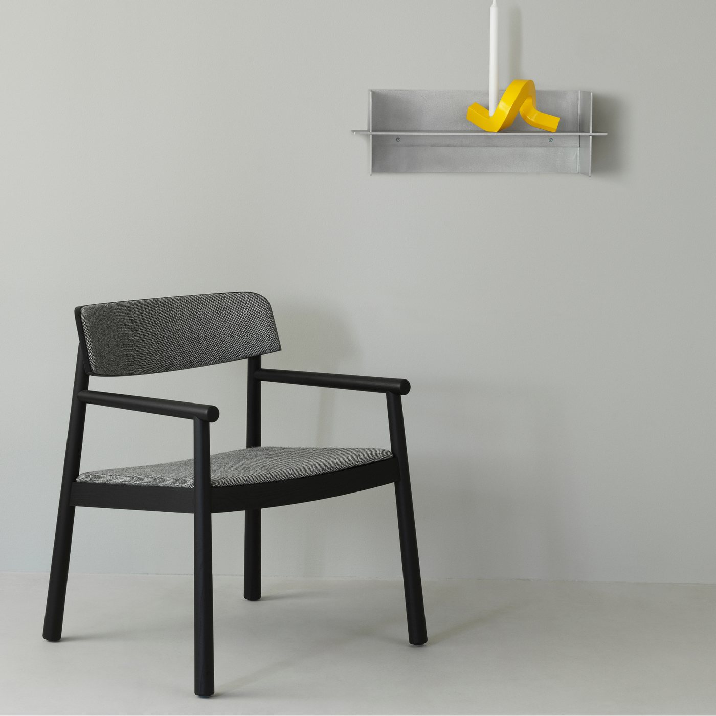 Normann Copenhagen Timb Lounge Chair at someday designs. #colour_black-hallingdal-166
