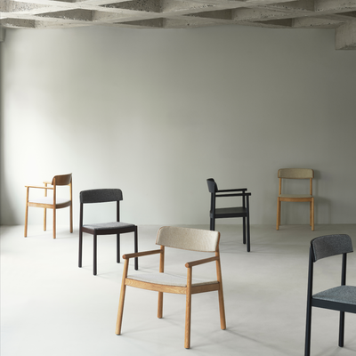 Normann Copenhagen Timb Chair at someday designs. #colour_black-hallingdal-166
